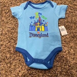 Disney parks NWT my first trip onesie size 3 to 6 months